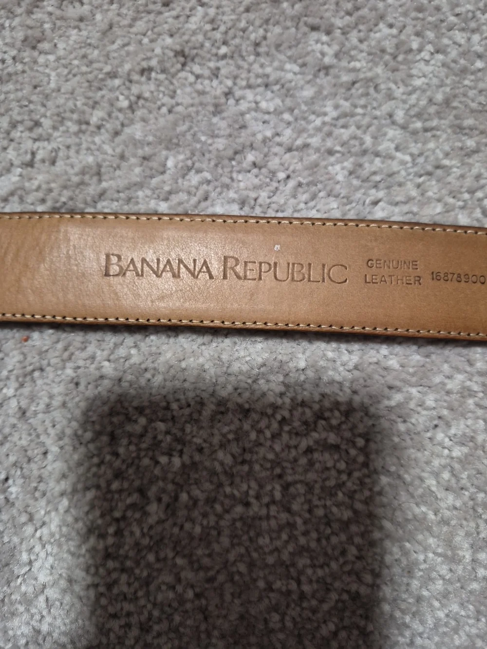 Banana Republic Black Leather Dress Belt with Silver‎ Buckle